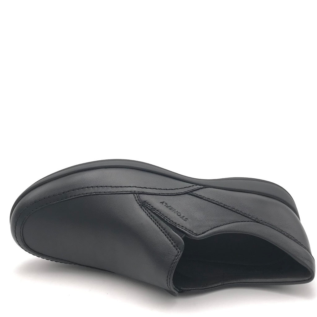 Zulian Calzature Scarpa Season in nappa nera Pezzi Unici