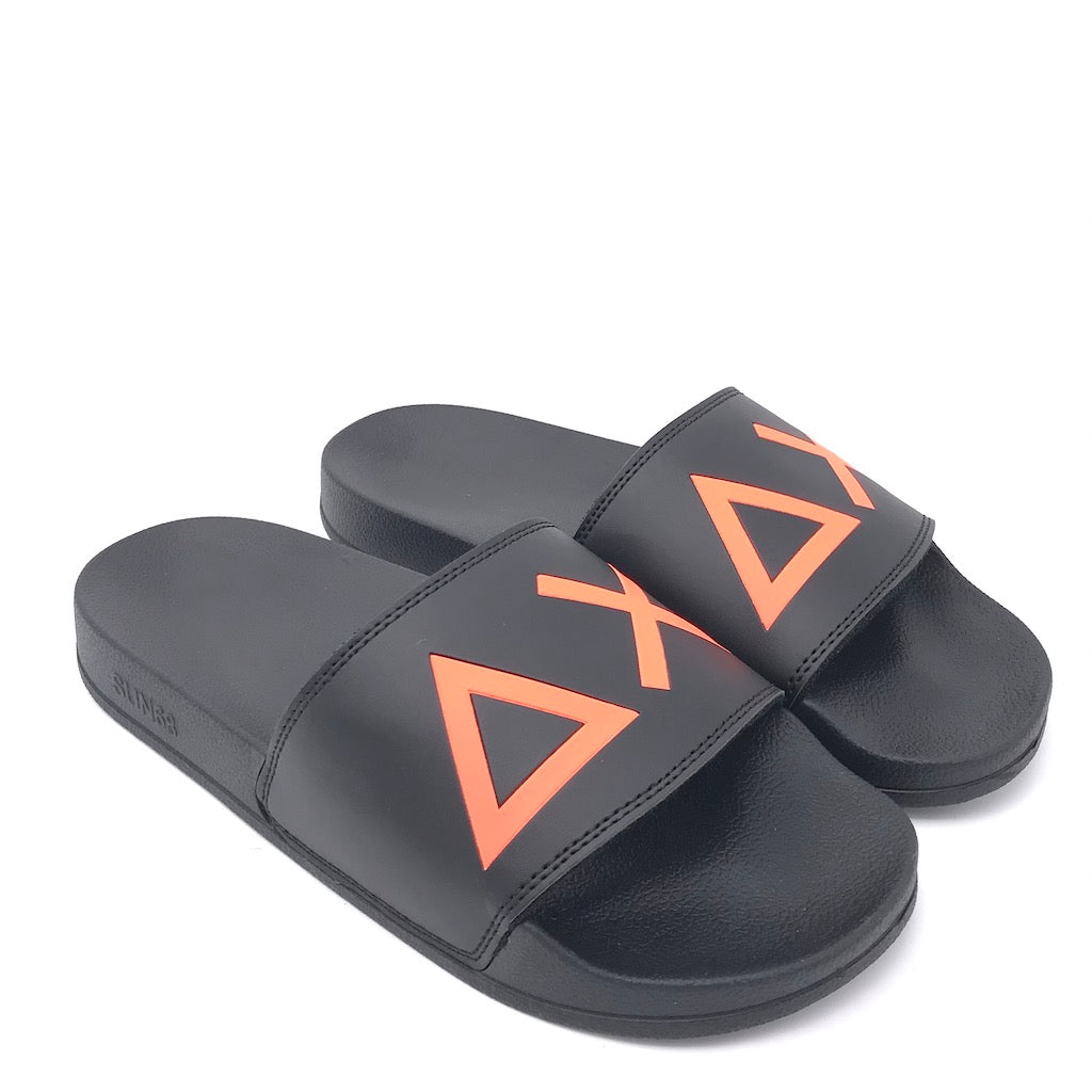 Zulian Calzature Ciabatta Slipper logo nera Shopping Online