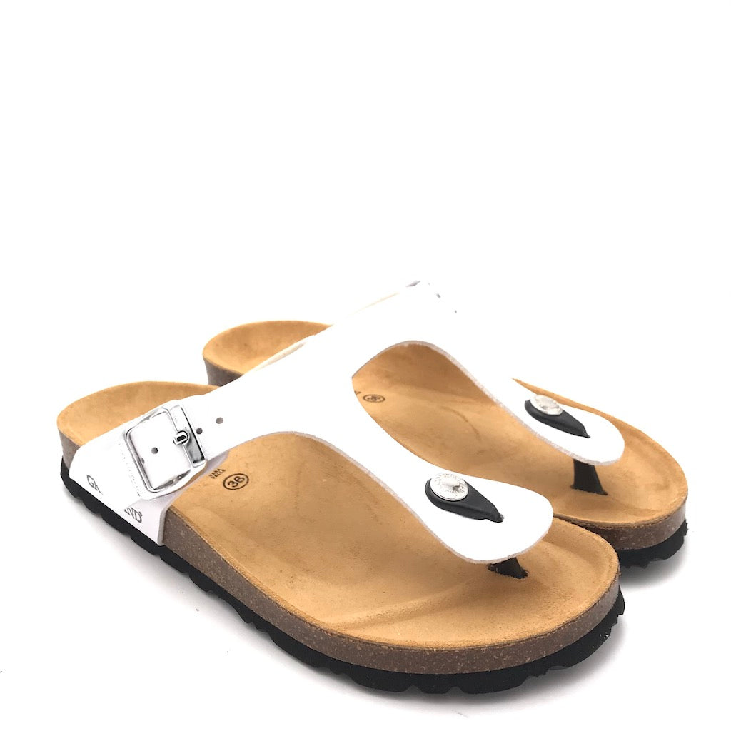 Zulian Calzature Ciabatta Sara infradito bianco Presa