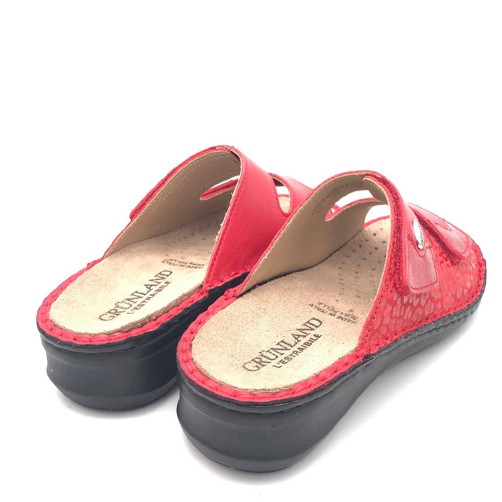 Zulian Calzature Ciabatta Dami rossa Sconto
