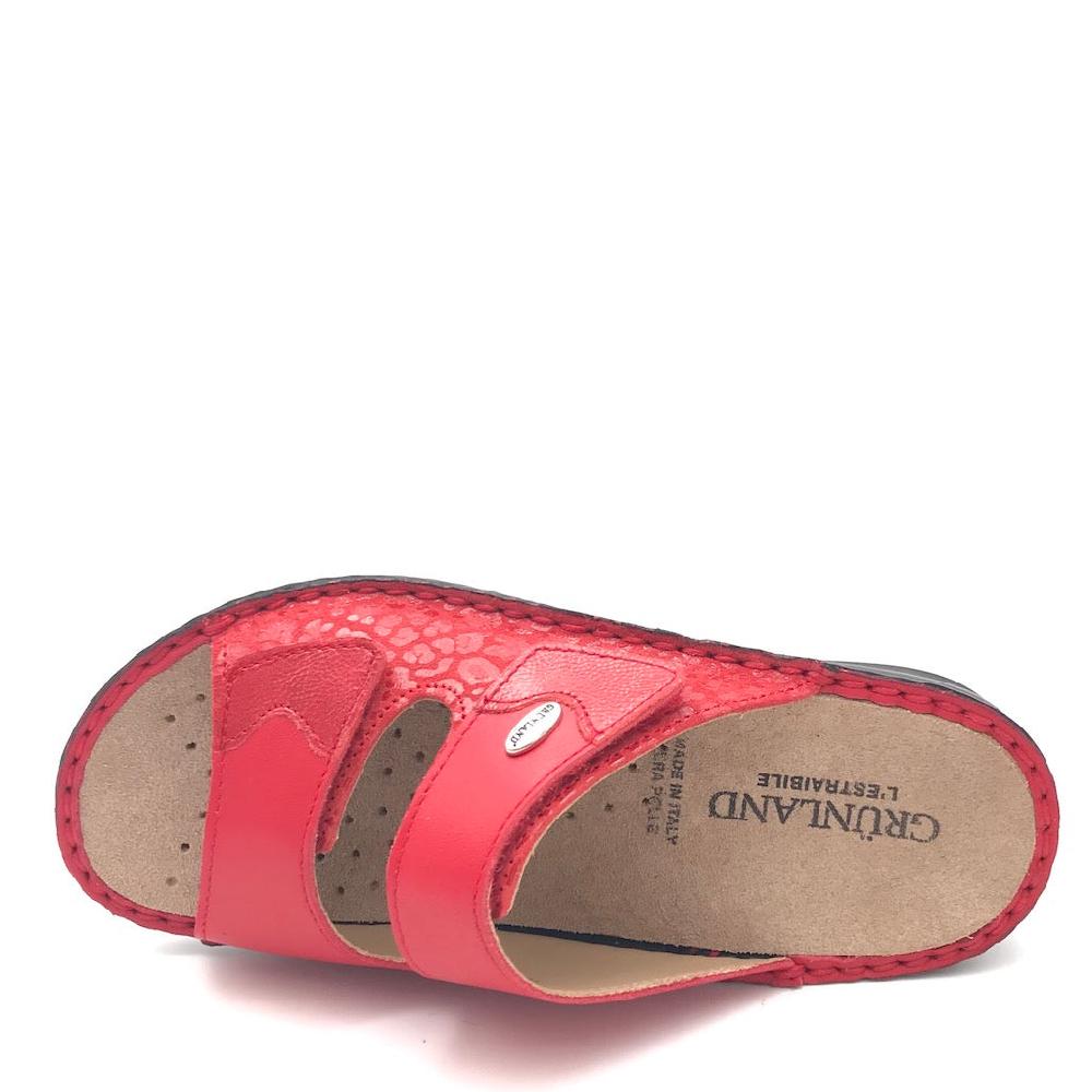 Zulian Calzature Ciabatta Dami rossa Sconto