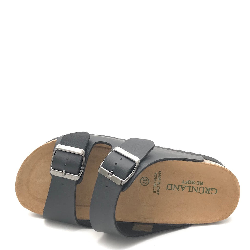 Zulian Calzature Ciabatta Hola nera Economico