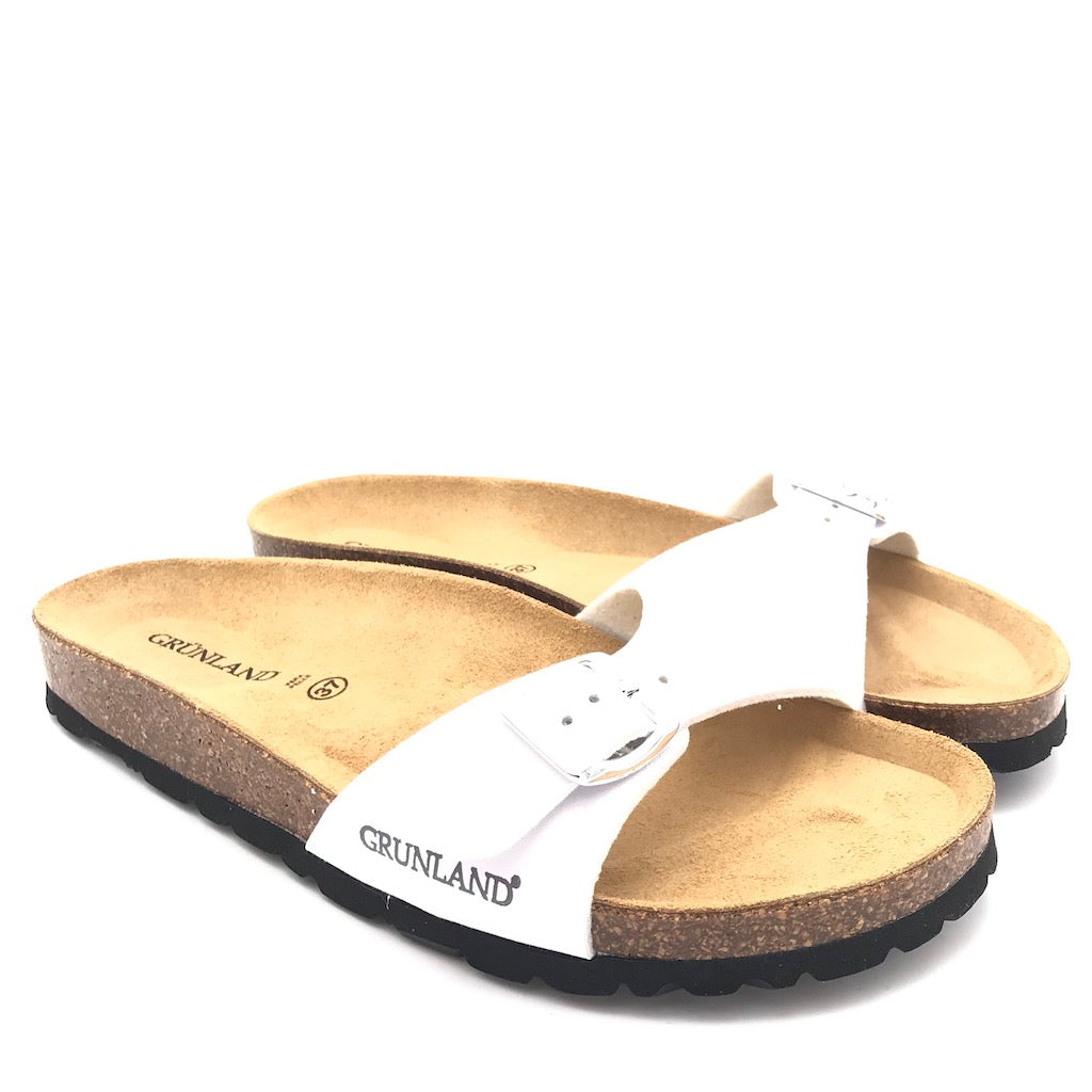 Zulian Calzature Ciabatta Sara fascia bianca Online