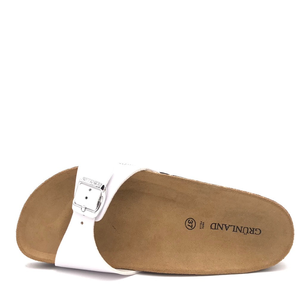 Zulian Calzature Ciabatta Sara fascia bianca Online