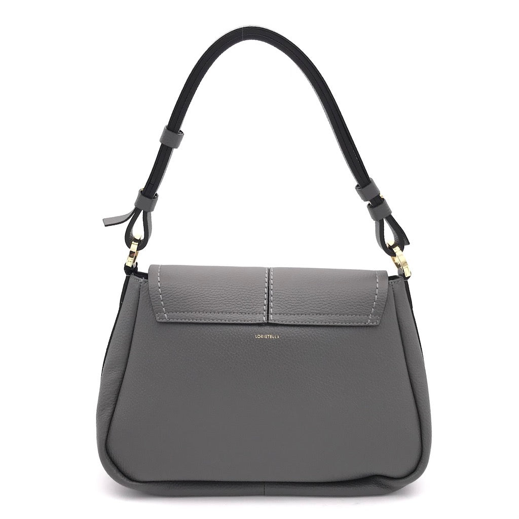 Zulian Calzature Borsa Cecilia large asfalto Italy