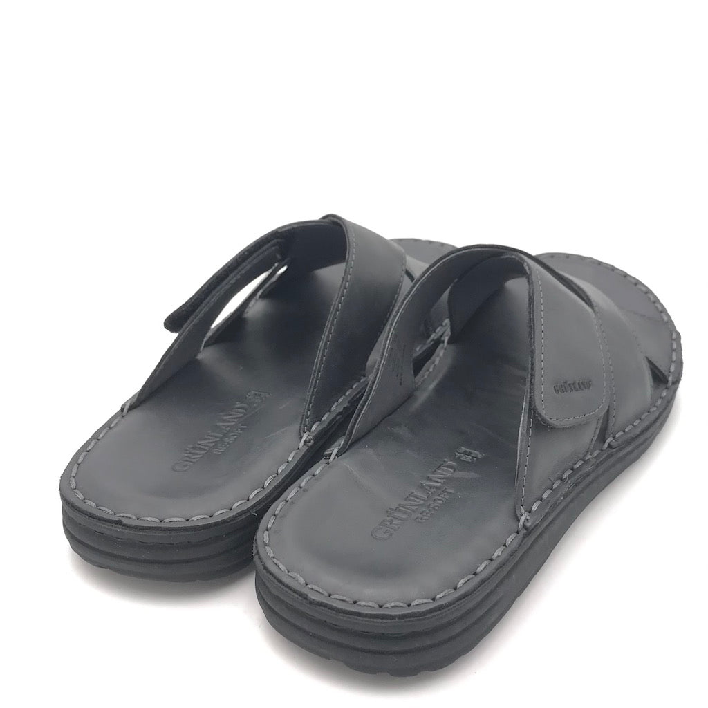 Zulian Calzature Ciabatta Lapo nero Qualità Garantita