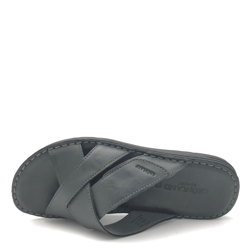 Zulian Calzature Ciabatta Lapo nero Qualità Garantita
