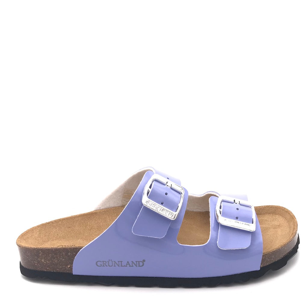 Zulian Calzature Ciabatta Sara doppia fibbia pervinca Convenienza