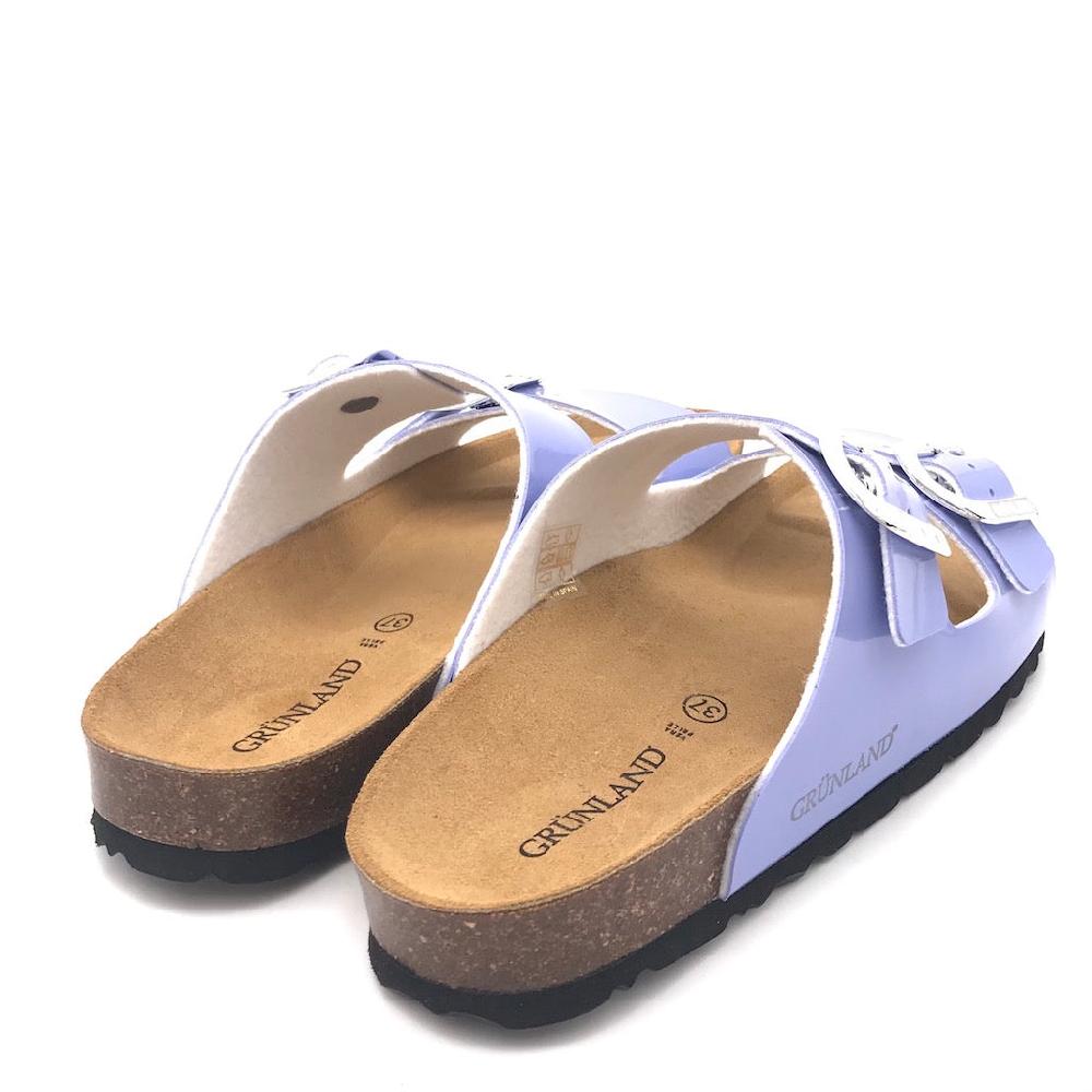 Zulian Calzature Ciabatta Sara doppia fibbia pervinca Convenienza