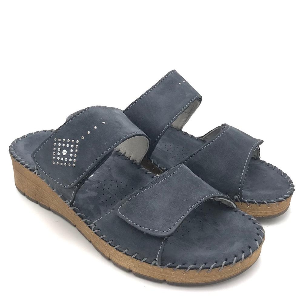 Zulian Calzature Ciabatta Palo blu Presa
