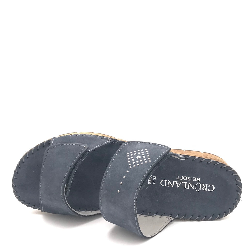 Zulian Calzature Ciabatta Palo blu Presa