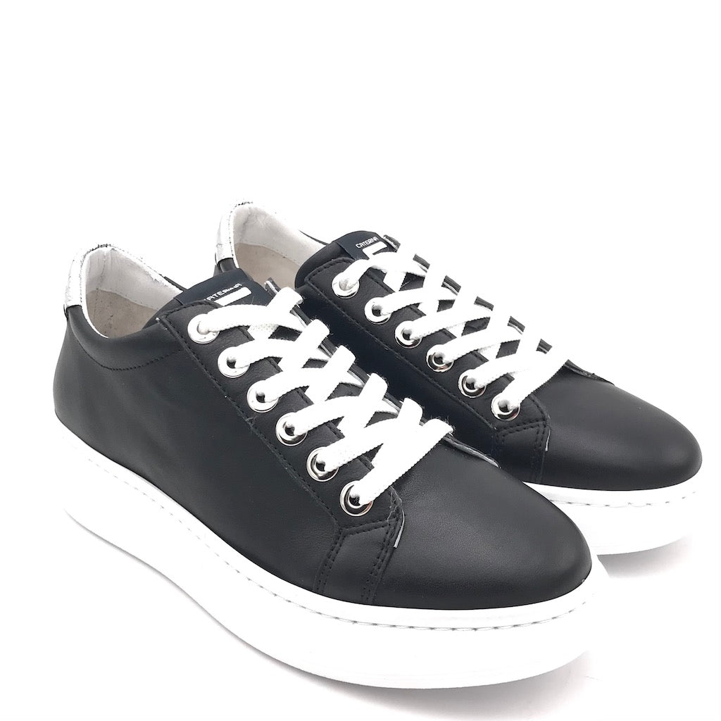 Zulian Calzature Sneakers Basic nera Economico