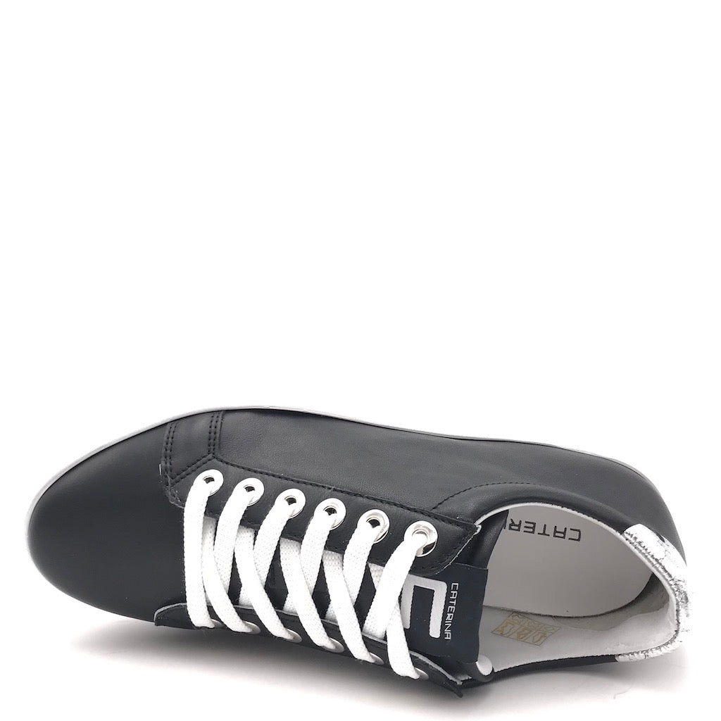 Zulian Calzature Sneakers Basic nera Economico