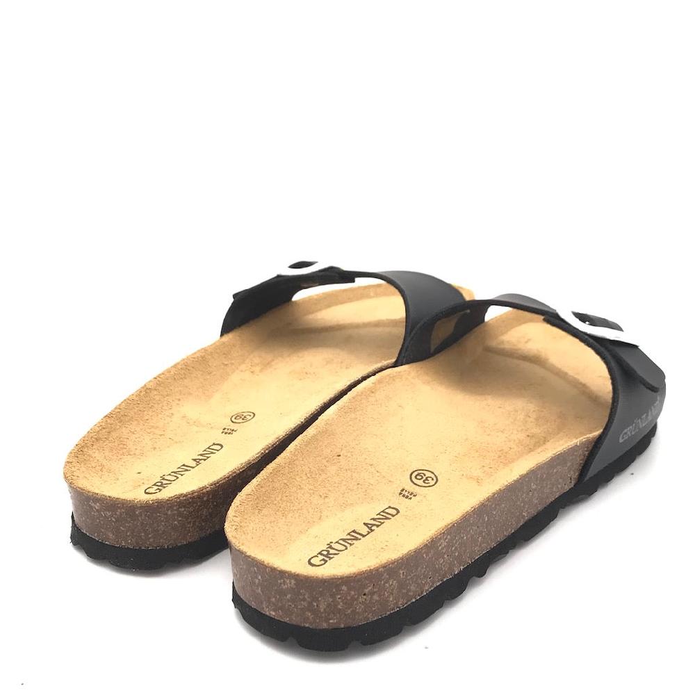 Zulian Calzature Ciabatta Sara fascia nera Outlet