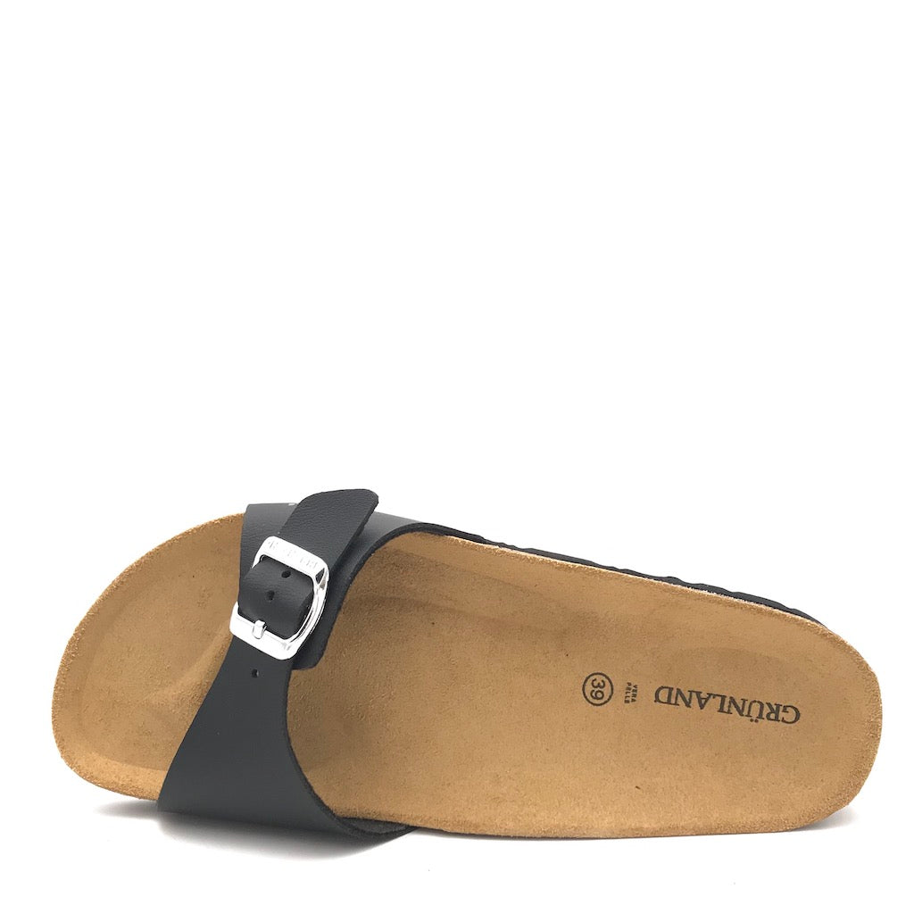Zulian Calzature Ciabatta Sara fascia nera Outlet