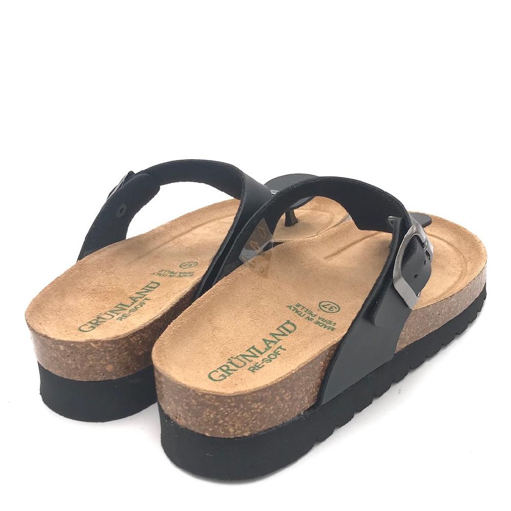 Zulian Calzature Ciabatta Hola infradito nero Saldi