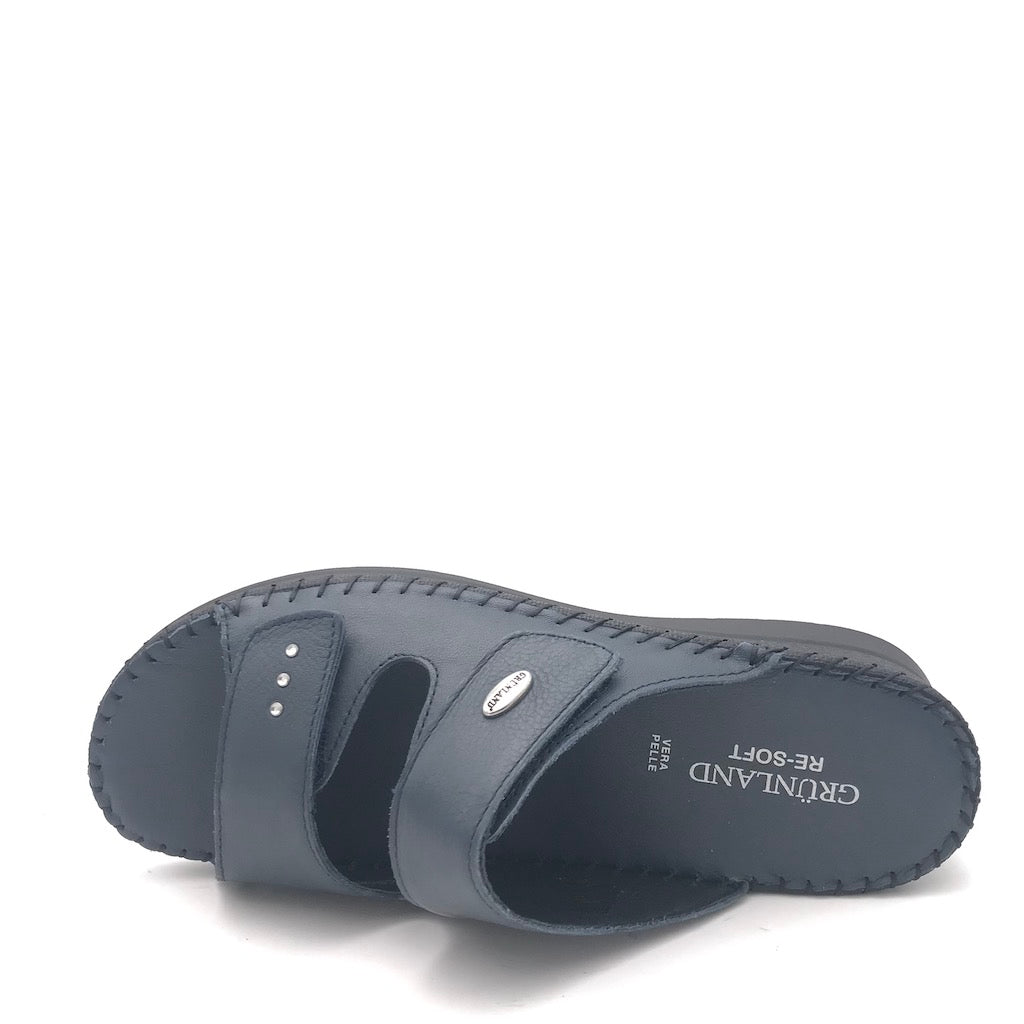 Zulian Calzature Ciabatta Baly blu Vendite Flash