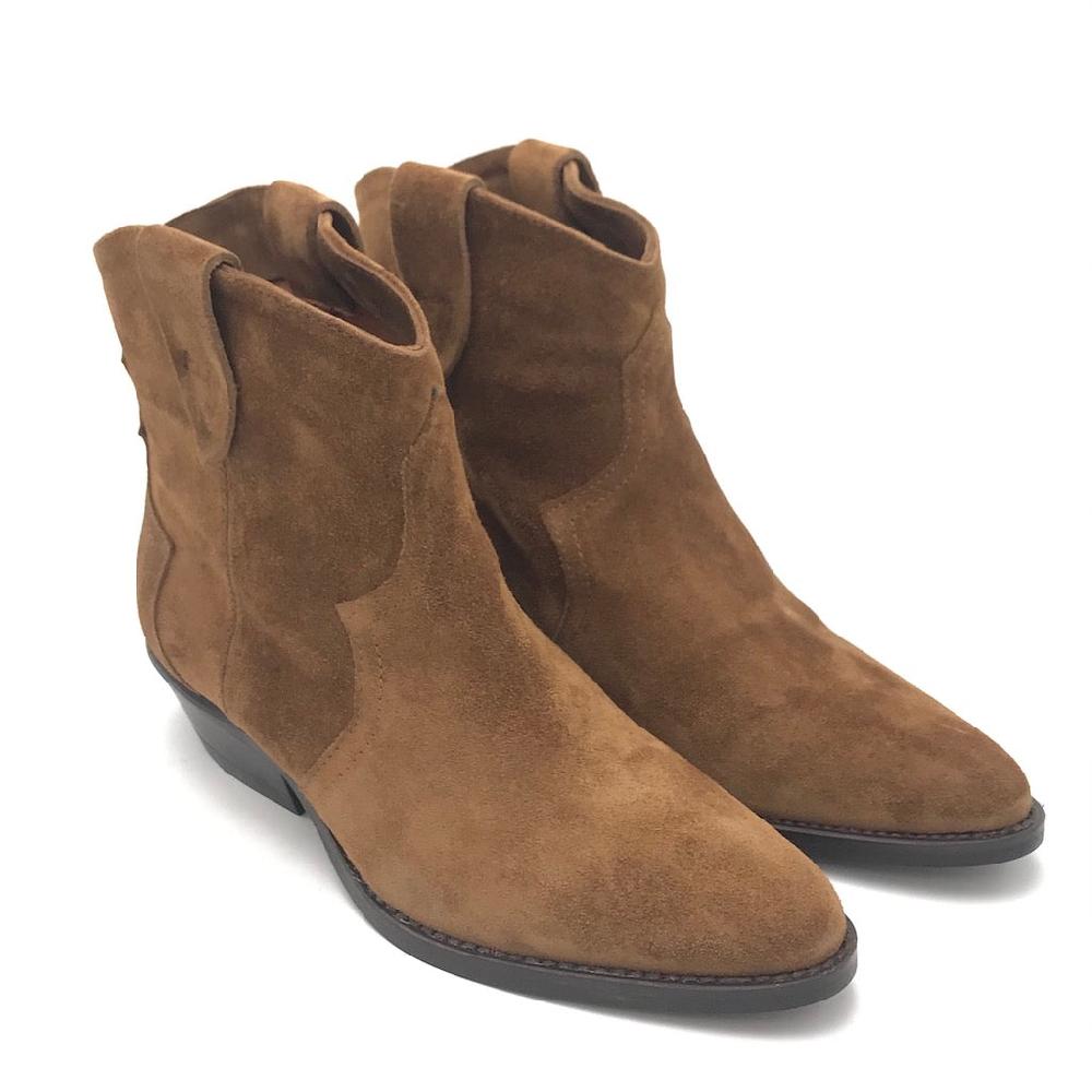 Zulian Calzature Texano in crosta cuoio Nuovo