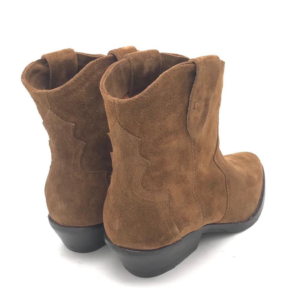 Zulian Calzature Texano in crosta cuoio Nuovo