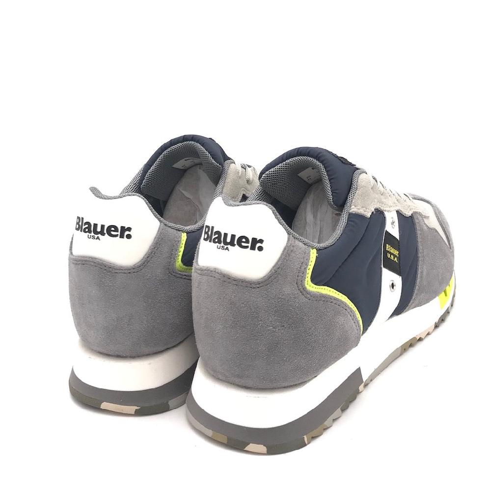 Zulian Calzature Sneakers Queens01 Dir navy-grey Acquista Ora