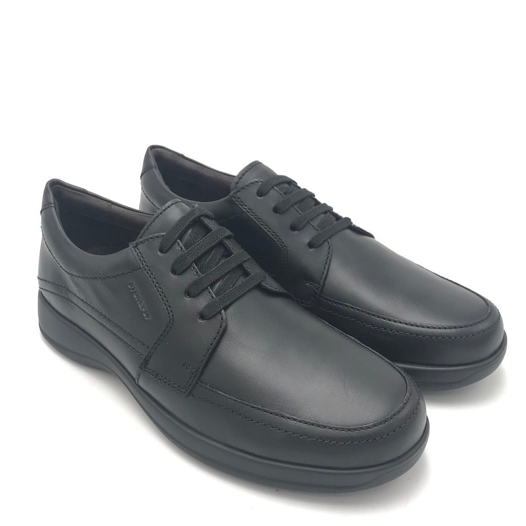 Zulian Calzature Scarpa Season allacciata in nappa nera Fino Al -60%