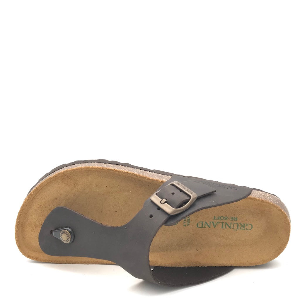 Zulian Calzature Ciabatta Bobo infradito mogano Affare Del Giorno