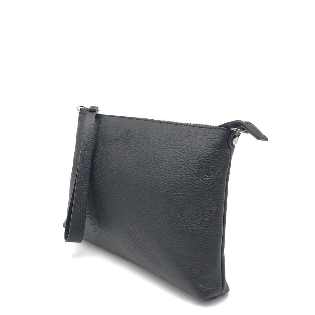 Zulian Calzature Pochette Jana nera Sottocosto