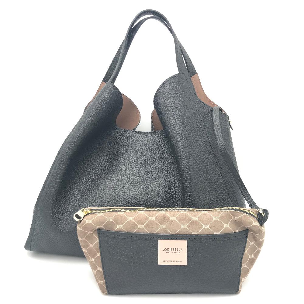 Zulian Calzature Borsa a spalla Serena nera Outlet