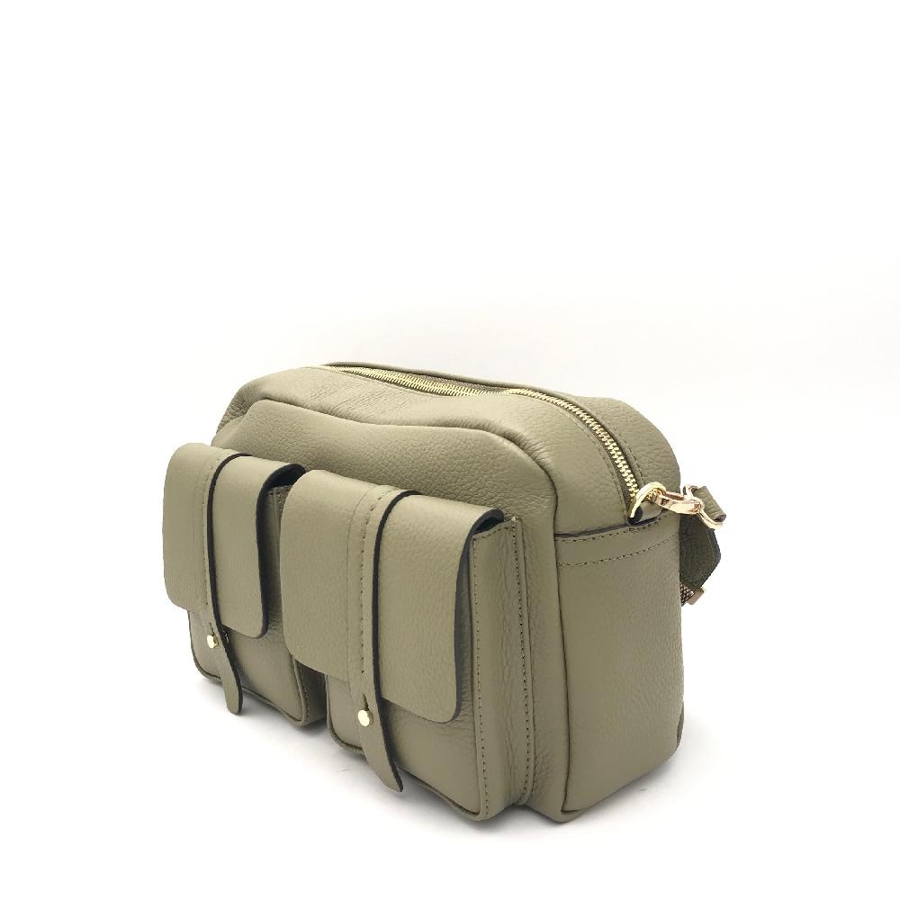 Zulian Calzature Borsa a tracolla Viola verde Vendita Calda