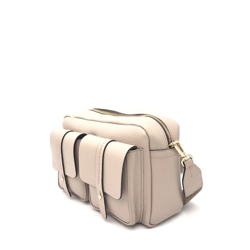 Zulian Calzature Borsa a tracolla Viola taupe Vendita Economica