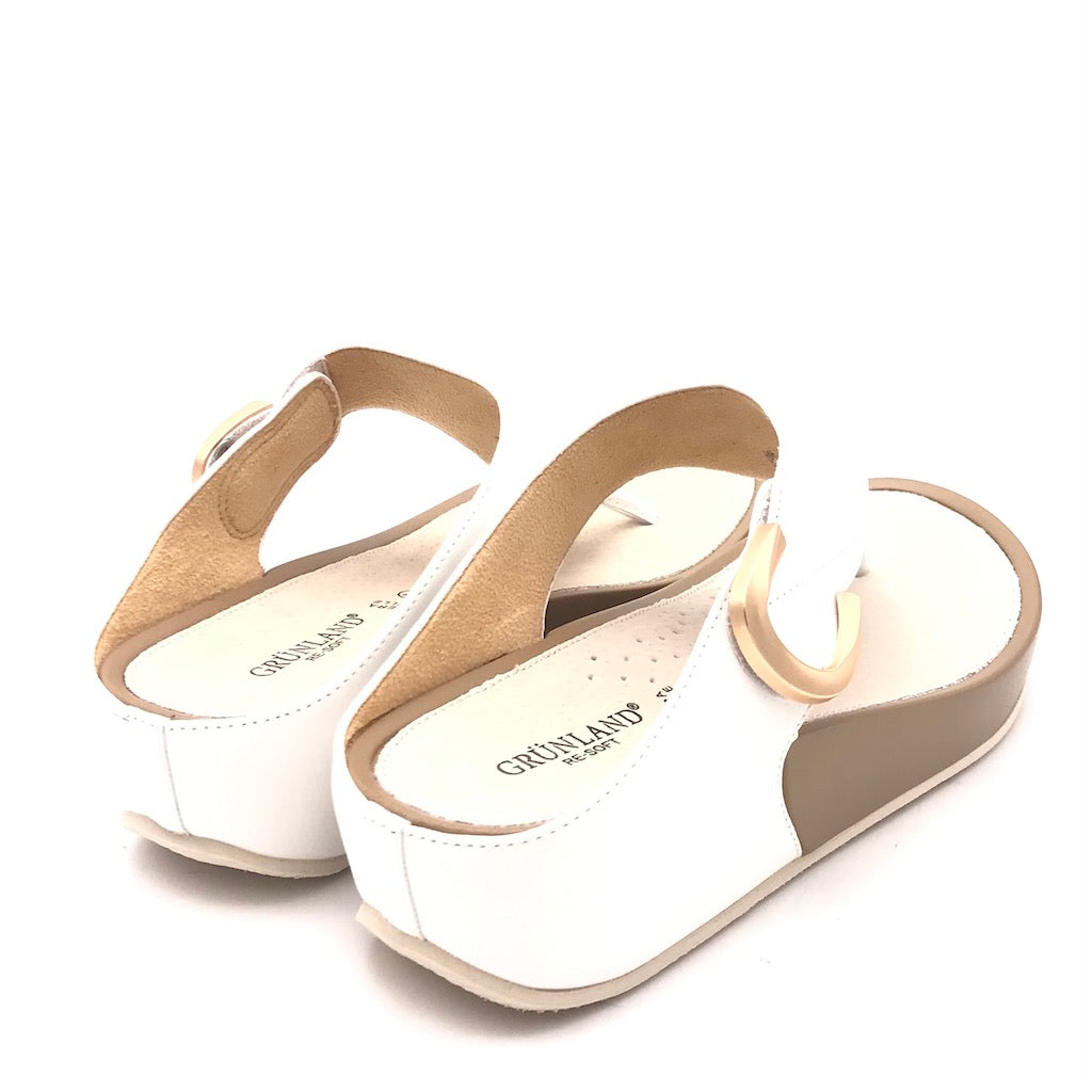 Zulian Calzature Ciabatta infradito Dira bianca Fino Al -60%