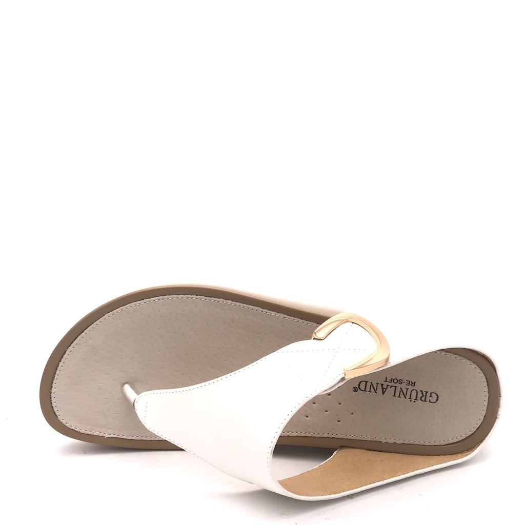 Zulian Calzature Ciabatta infradito Dira bianca Fino Al -60%