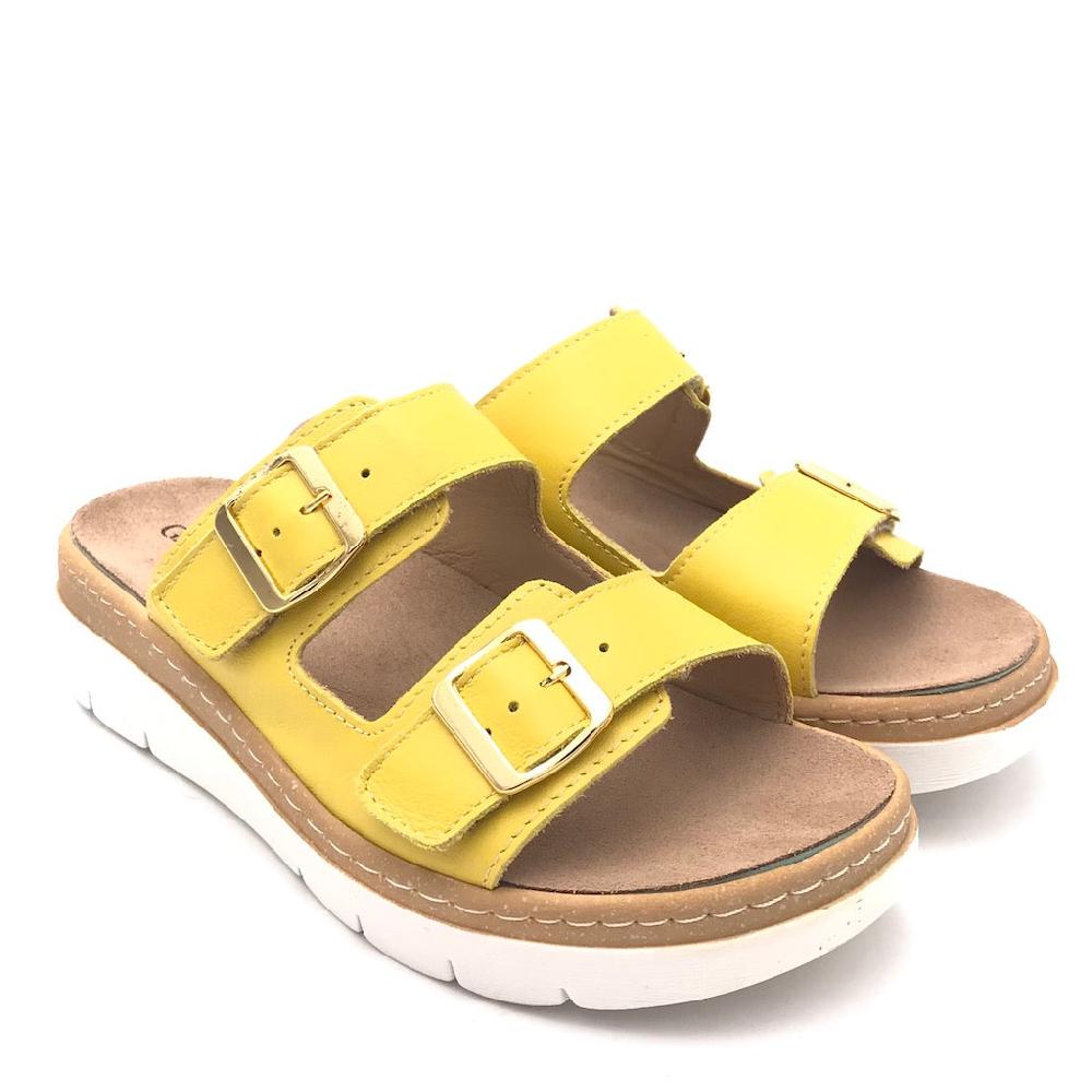 Zulian Calzature Ciabatta Moll giallo ocra Shopping Online