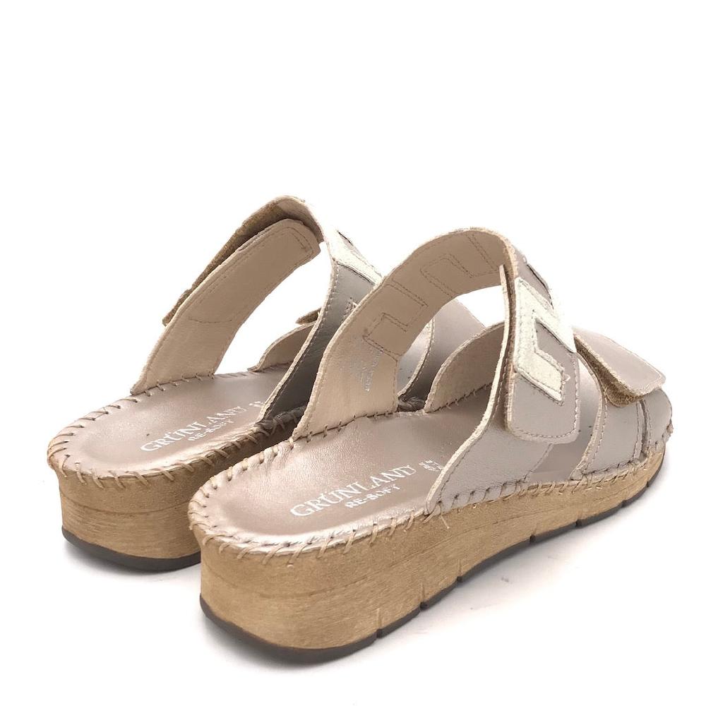 Zulian Calzature Ciabatta Palo platino Affare Del Giorno