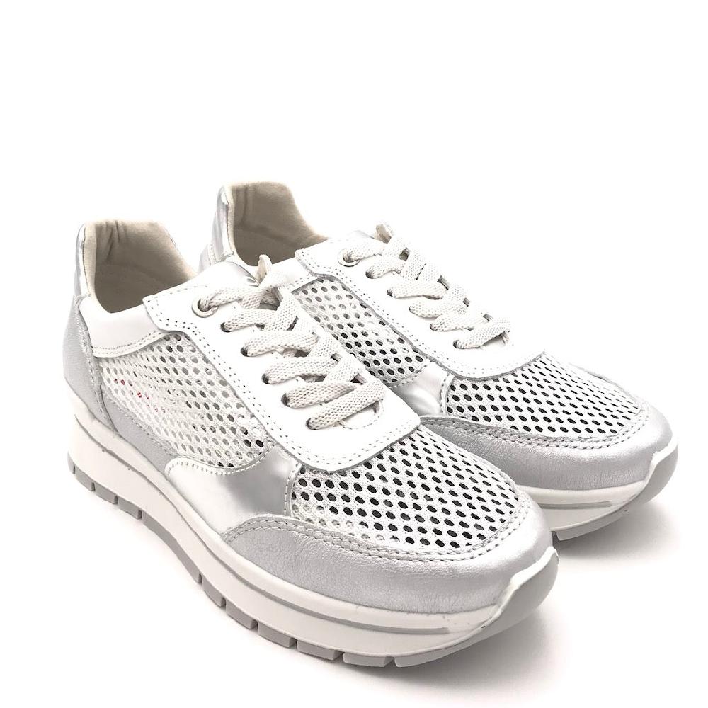 Zulian Calzature Sneakers Anisia argento Presa