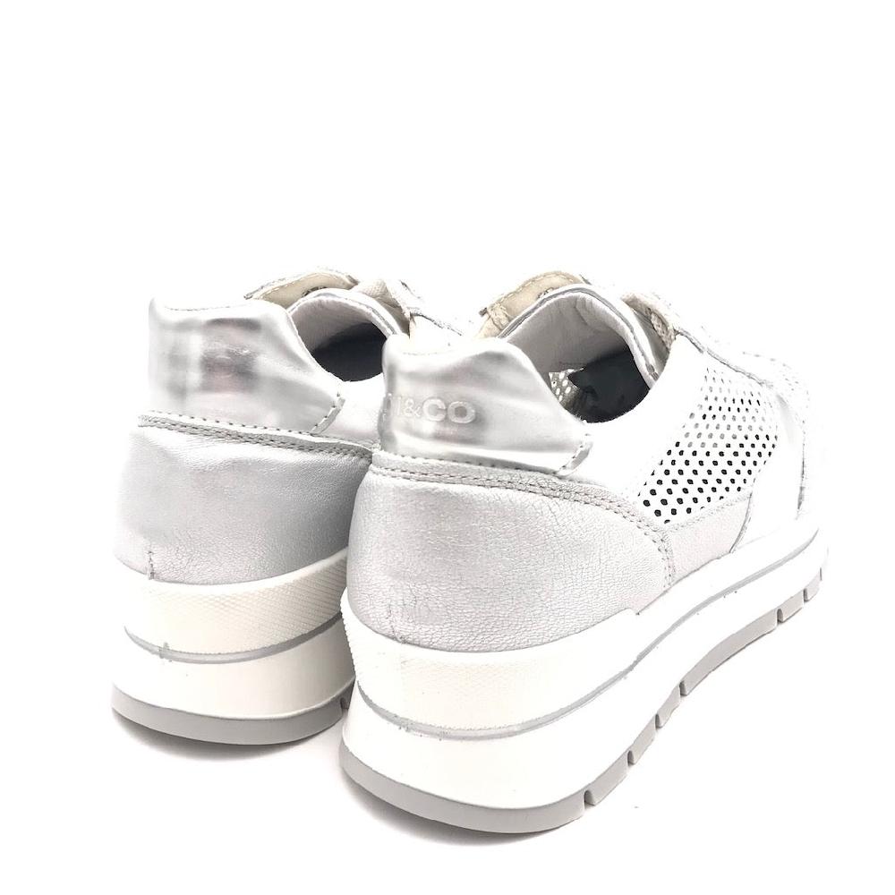 Zulian Calzature Sneakers Anisia argento Presa