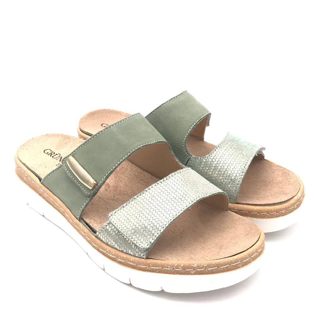 Zulian Calzature Ciabatta Moll salvia In Vendita