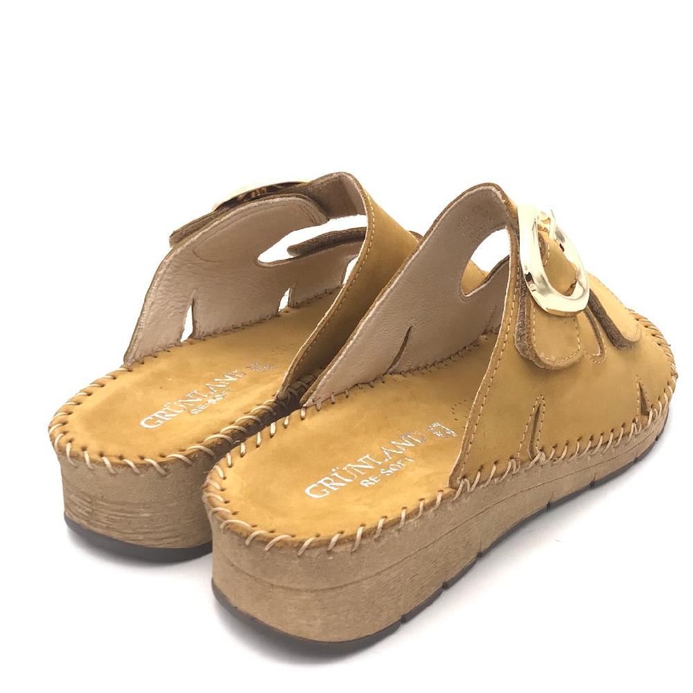 Zulian Calzature Ciabatta Palo ocra Saldi