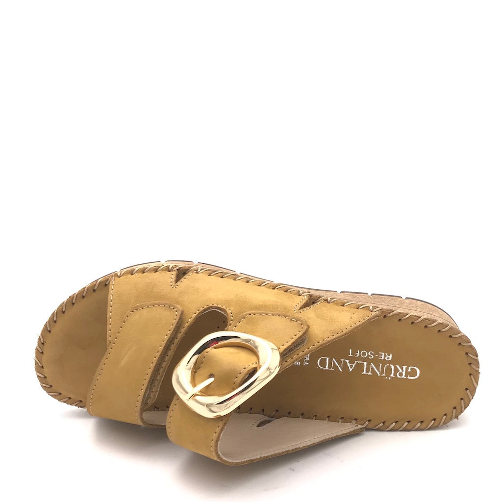 Zulian Calzature Ciabatta Palo ocra Saldi