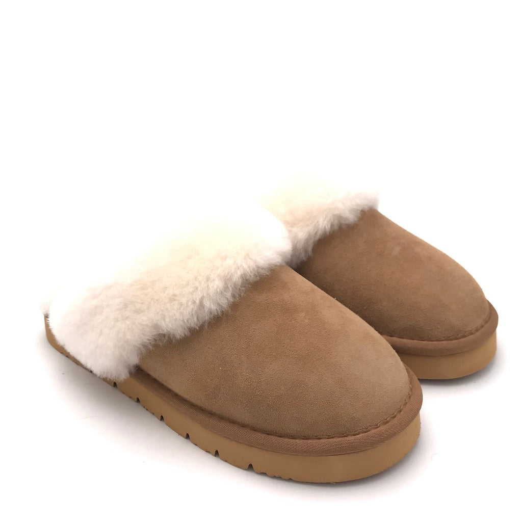 Zulian Calzature Ciabatta Chou cuoio Vendita Calda