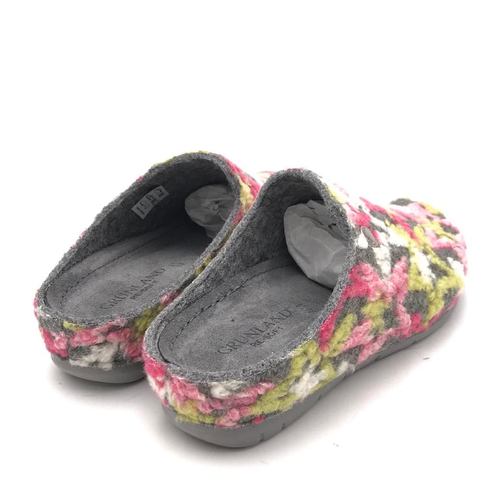 Zulian Calzature Ciabatta Prau grigio-multi Saldi Di Fabbrica