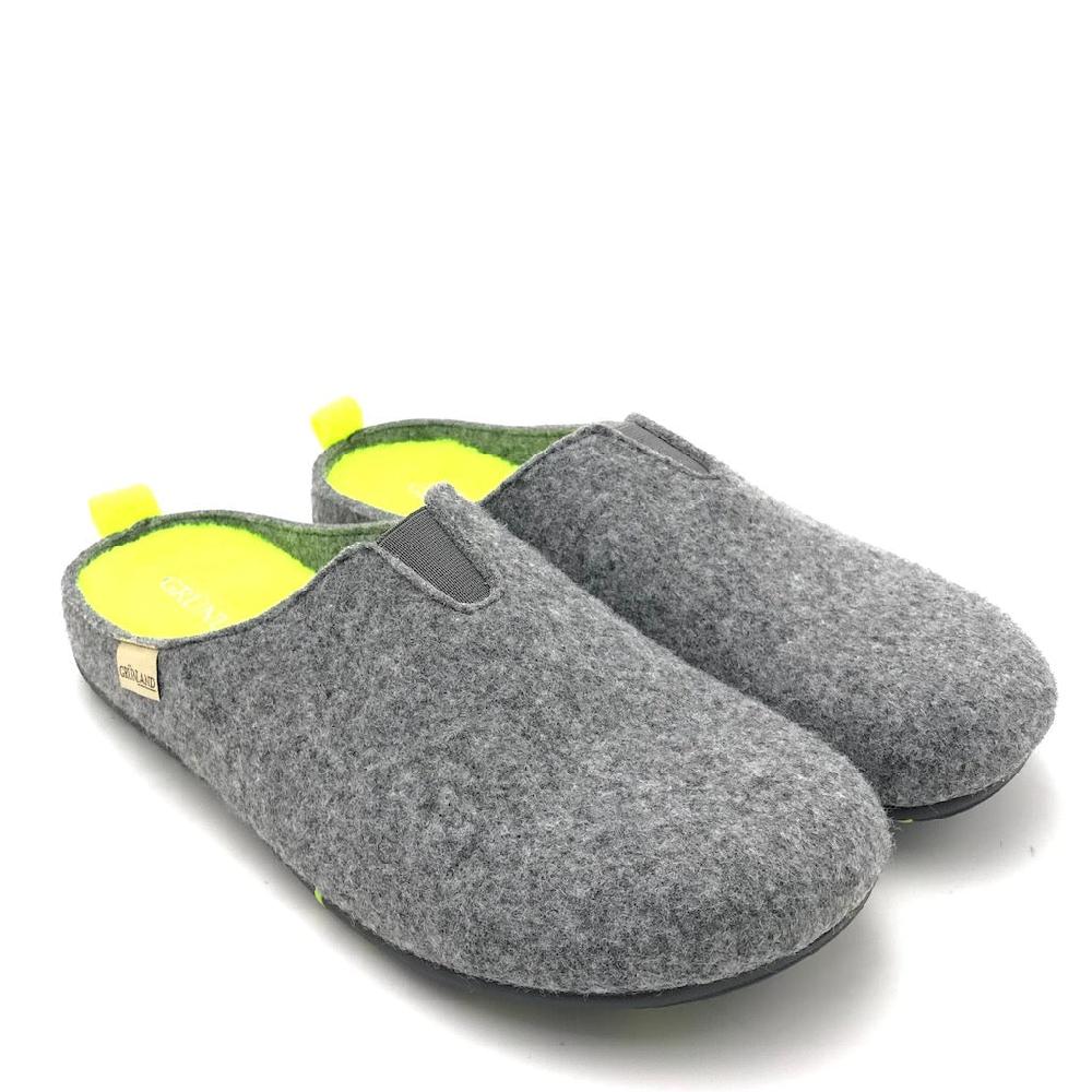 Zulian Calzature Ciabatta Ormi antracite-giallo 2025