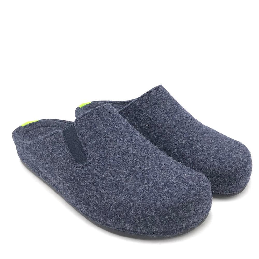Zulian Calzature Ciabatta Reps navy Italy