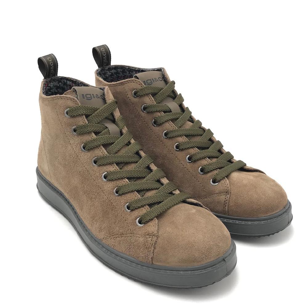 Zulian Calzature Sneakers Santiago sesamo Italia