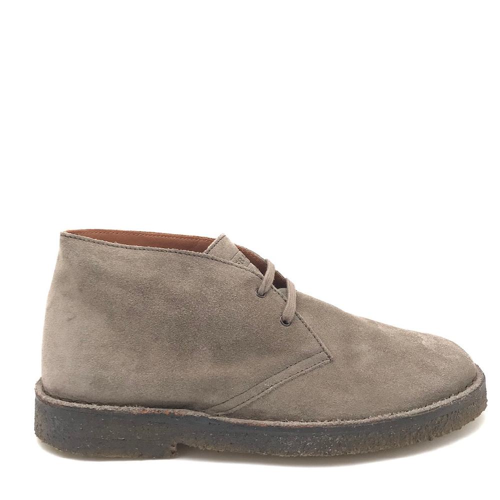 Zulian Calzature Scarponcino in crosta visone Pezzi Unici