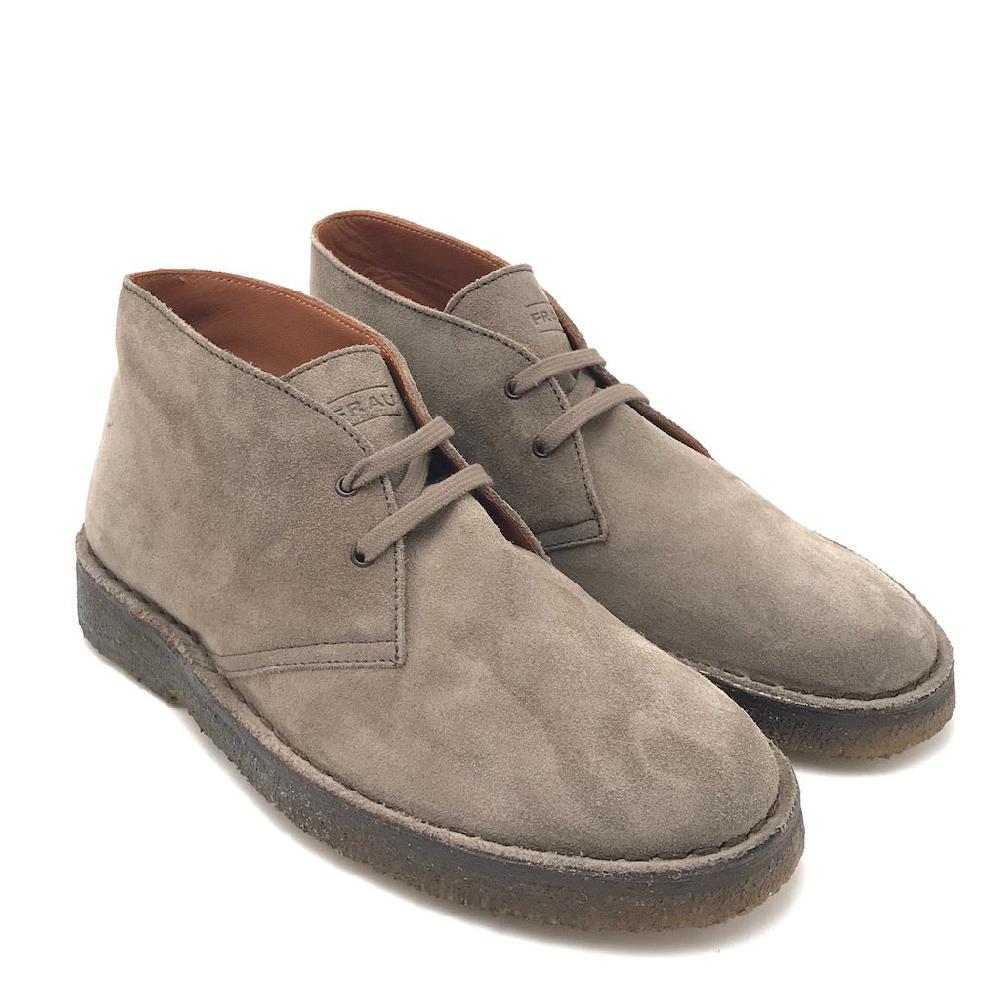 Zulian Calzature Scarponcino in crosta visone Pezzi Unici