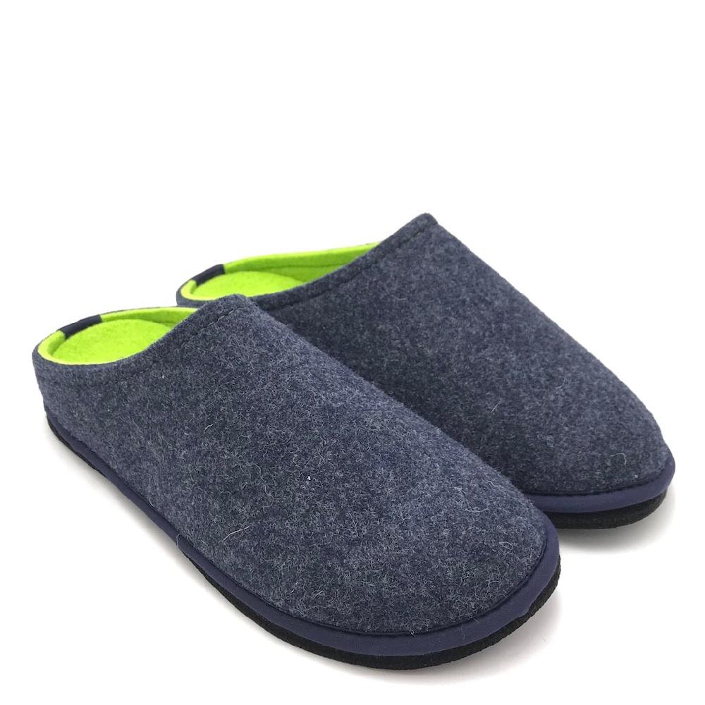Zulian Calzature Ciabatta Easy bicolor blu-verde fluo Fino Al -60%
