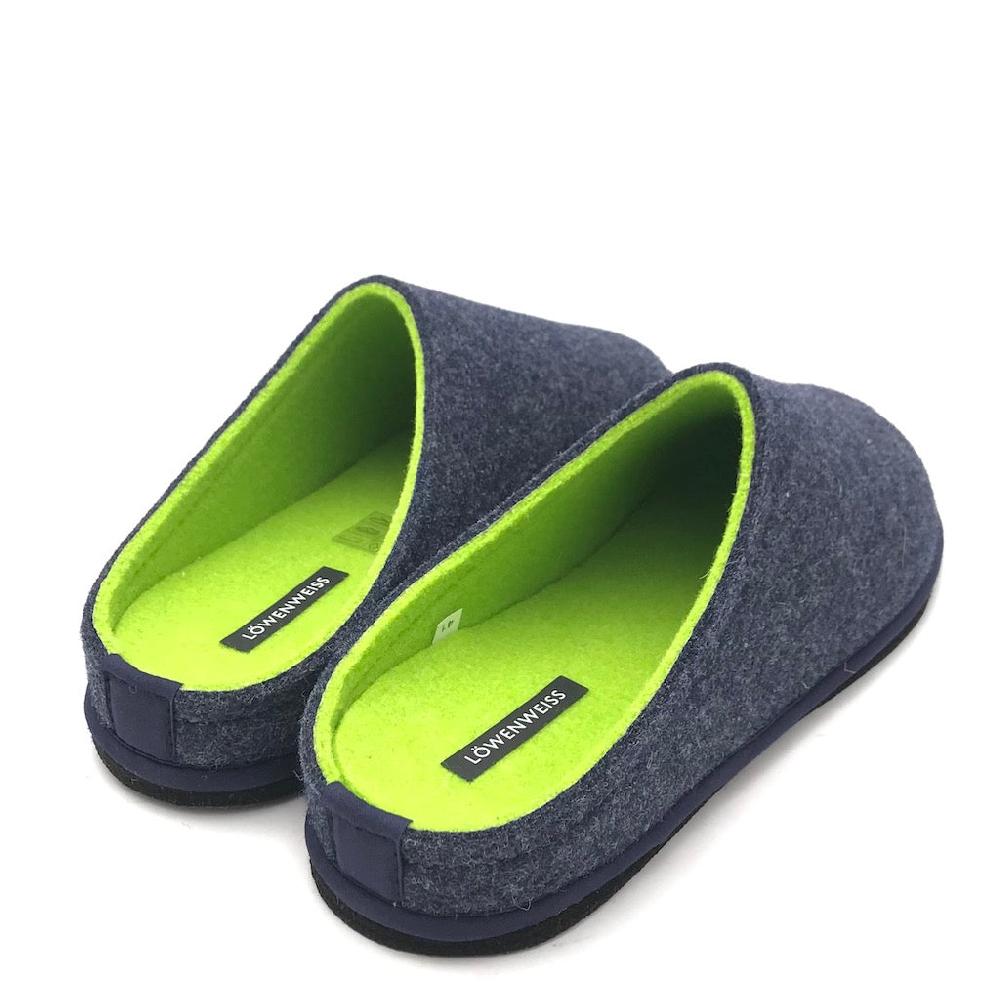 Zulian Calzature Ciabatta Easy bicolor blu-verde fluo Fino Al -60%