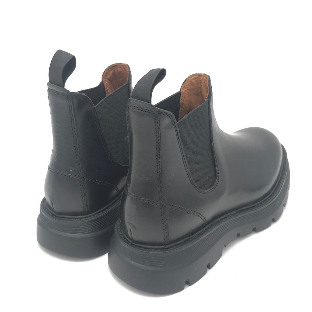 Zulian Calzature Beatles in pelle nera Shopping Online