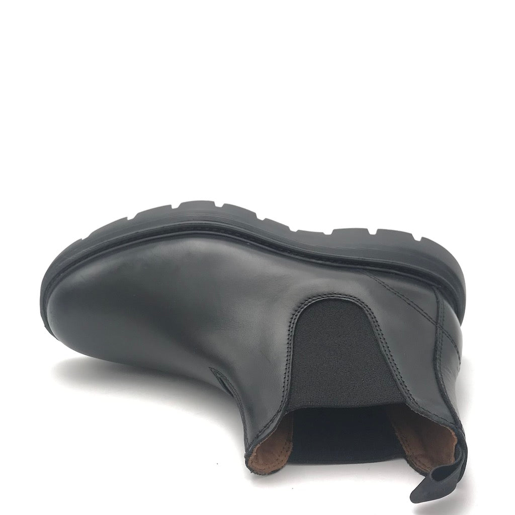 Zulian Calzature Beatles in pelle nera Shopping Online